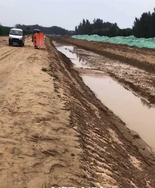 保定徐水县河道降水